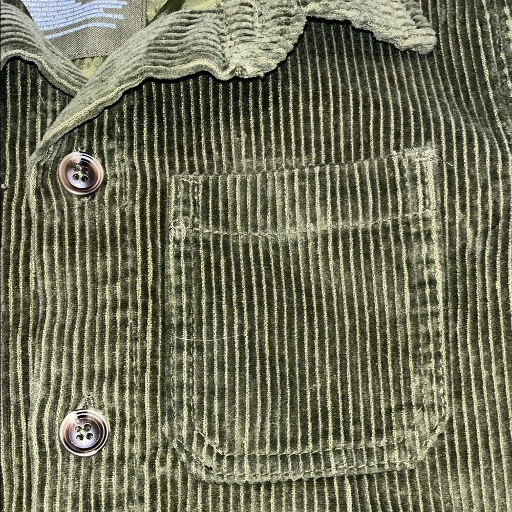 Cat & Jack Olive Corduroy Jacket - Picture 2 of 8